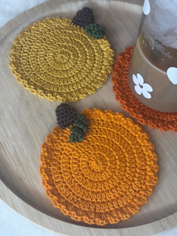 Dessous de verre citrouilles